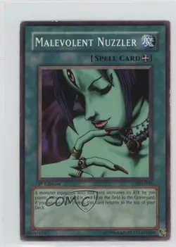 Malevolent Nuzzler 1st Ed. YuGiOh Starter Deck Yugi Evolution #SYE-036 2004 READ - Image 1