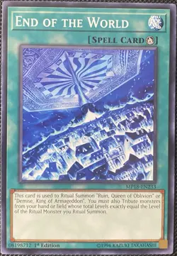 End of the World MP18-EN233 2018 Mega-Tins Mega Pack 1st Edition - Yugioh Card - Image 1