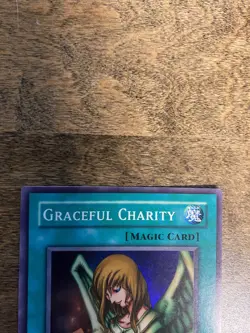 Yugioh Graceful Charity SDP-040 Unlimited Super Rare Holo - LP - Image 3