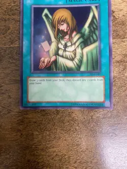 Yugioh Graceful Charity SDP-040 Unlimited Super Rare Holo - LP - Image 3