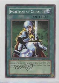 Nobleman of Crossout 1st Ed. YuGiOh Zombie Madness Structure Deck #SD2-EN016 - Image 1