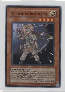 Disciple of the Forbidden Spell Unlimited YuGiOh Shadow Infinity #SOI-EN016 2006 - Image 1