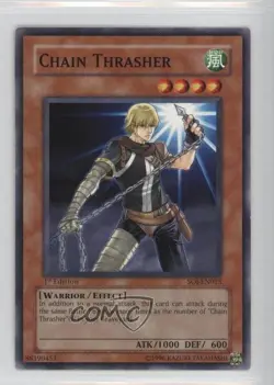 Chain Thrasher 1st Ed. YuGiOh Shadow of Infinity #SOI-EN015 2006 - Image 1