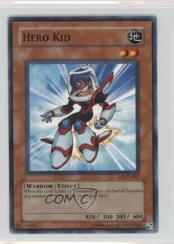 Hero Kid Unlimited YuGiOh Shadow of Infinity #SOI-EN005 2006 - Image 1