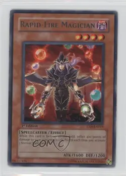 R - Rapid-Fire Magician 1st Ed. YuGiOh Elemental Energy #EEN-EN019 2005 - Image 1