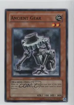 Ancient Gear Unlimited YuGiOh Shadow of Infinity #SOI-EN008 2006 - Image 1