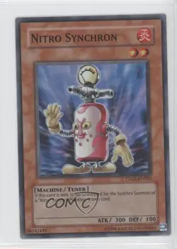 Nitro Synchron Unlimited YuGiOh The Duelist Genesis #TDGS-EN02 2008 - Image 1