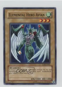 Elemental HERO Avian YuGiOh The Lost Millenium #TLM-EN001 2005 - Image 1