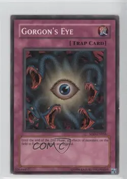 Gorgon's Eye Unlimited YuGiOh Soul of the Duelist #SOD-EN058 2004 - Image 1