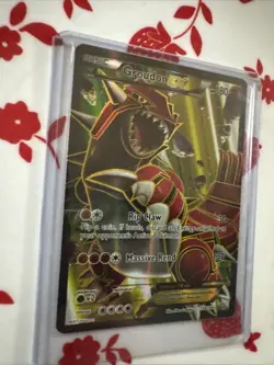 Pokemon Groudon EX Full Art Holo Card XY-Primal Clash 2016, 150/160 - Image 3
