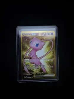 Pokemon Mew EX TCG Scarlet Violet-151 Hyper Rare Card 205/165 - Image 1