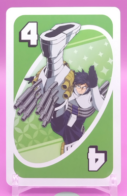 Tenya Iida / My Hero Academia Card Game UNO Japanese Toei Anime Rare GR a - Image 1