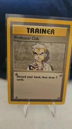 Pokemon TCG Trainer Card Professor Oak - Image 1