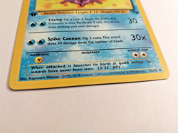 Pokemon TCG Card - Cloyster - 33/62 Fossil 1st FIRST EDITION - Image 4
