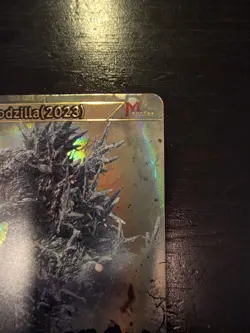 2023 Godzilla Card Game TCG ESD01-001++ SSSP Stamp Auto GODZILLA Only 100 Copies - Image 4