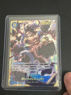 Monkey.D.Luffy SEC-SP OP11-118 a Fist of Divine Speed One Piece Card - Image 1