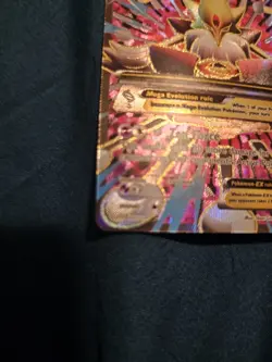 Pokemon TCG Fates Collide 118/124 M Alakazam EX Full Art Ultra Rare Card NM- - Image 2