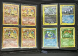 Lot of 200 Vintage HOLO Pokemon Card 1st Edition Binder Collection Ex , Neo, - Image 1