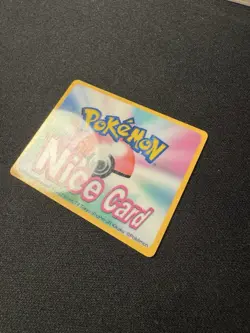 Pokemon Channel Nice Card Lenticular Totodile - Image 4