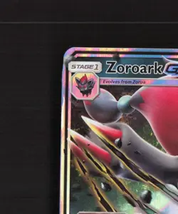 Zoroark GX 53/73 Shining Legends Ultra Rare Holo Pokemon Card LP - Image 3