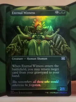 X 1 Eternal Witness FOIL NM 2X2 368 MTG Magic The Gathering - Image 1