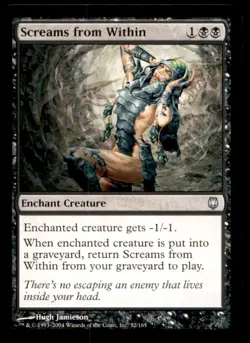 MTG Screams from Within LP Light Play Darksteel [1499] - Image 1