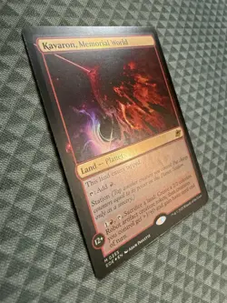 MTG Kavaron, Memorial World #0255 Foil Mythic Edge of Eternities (EOE) - Image 2