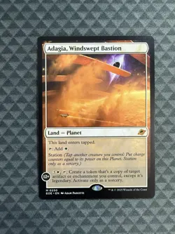 MTG Adagia, Windswept Bastion #0250 Mythic Edge of Eternities (EOE) - Image 1