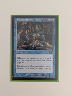 MTG English Rhystic Study NM Normal Mystery Booster - Image 1