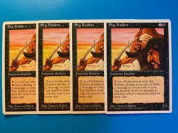 MTG 4x Erg Raiders Core Set 4th Edition OLD SCHOOL Magic the Gathering x4 NM - Image 1