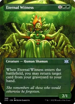 X 1 Eternal Witness NM 2X2 368 MTG Magic The Gathering - Image 1