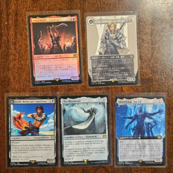Final Fantasy MTG TCG Bulk Lot - Gold Planeswalker, Art Series, Foil Rare Cards - Image 3