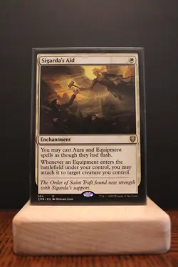 Sigarda's Aid Commander Legends Regular #384 M/NM MTG ManaFam - Image 1