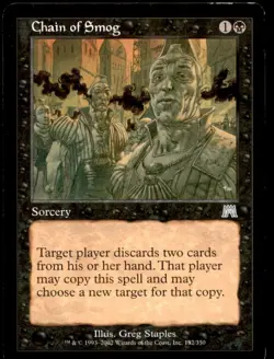 MTG Chain of Smog LP Light Play Onslaught [1528] - Image 1