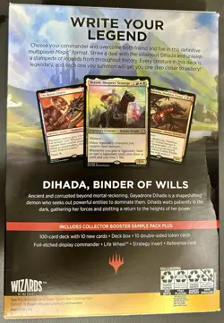 MTG Dominaria United Commander Deck Legends' Legacy Factory Sealed - Image 3