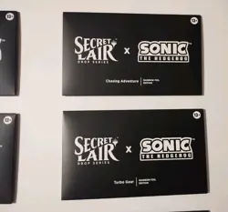MTG Sonic x Secret Lair 100% Complete Bundle: Rainbow Foil and Non-Foil SEALED - Image 4