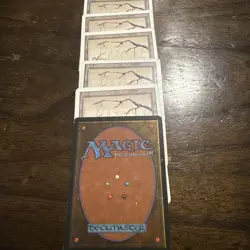 Magic the Gathering Revised Swamp B x 4 MTG Land NM - Image 2