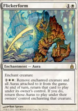 Flickerform - Light Play MTG Ravnica - Image 1