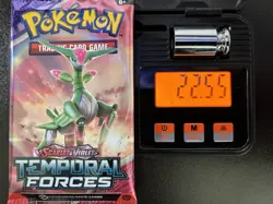 Pokemon Temporal Forces Booster Pack Sealed 22.55g 3.68mm - Image 1