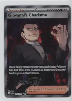 Giovanni's Charisma Ultra Rare Pokemon 151 #197 - Image 1