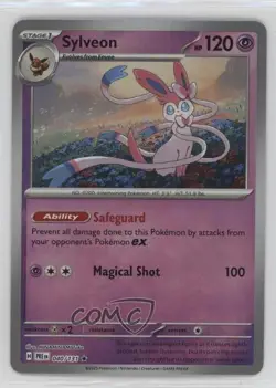 Sylveon Poke Ball Foil Pokemon Prismatic Evolutions PRE #040 - Image 1