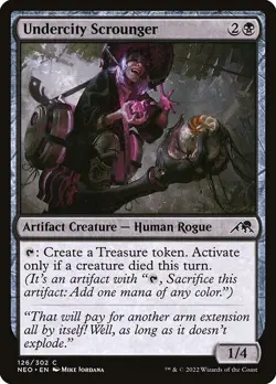 [MTG] Undercity Scrounger (126) (NEO) LP-HP - Image 1