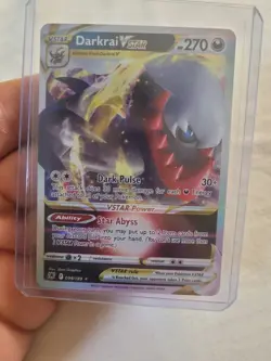 Darkrai VSTAR 099/189 Astral Radiance Ultra Rare Holo Pokemon Card NM - Image 1