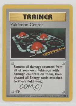 Pokemon Center Shadowless 1st Ed. Base Set #85 1999 - Image 1