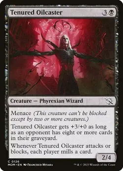 [MTG] Tenured Oilcaster (0126) (MOM) LP-HP - Image 1