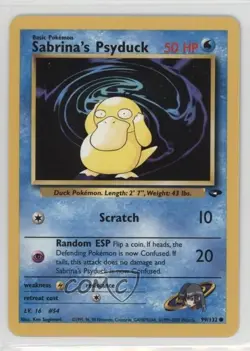 Sabrina's Psyduck Pokemon Gym Challenge #99 2000 - Image 1