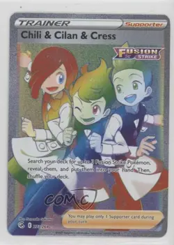 Secret - Chili & Cilan & Cress Pokemon Sword & Shield Fusion Strike #273 - Image 1