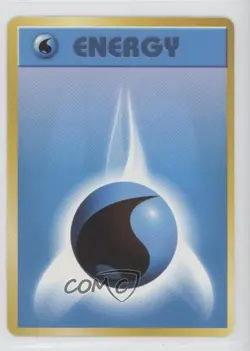 Water Energy Japanese Pokemon Base Set 1996 - Image 1