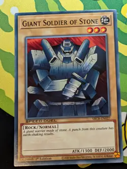 Giant Soldier of Stone - SBCB-EN027 - Common - Yugioh - Image 1