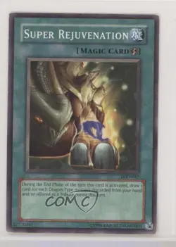 Super Rejuvenation Unlimited YuGiOh Legacy of Darkness #LOD-047 2003 - Image 1